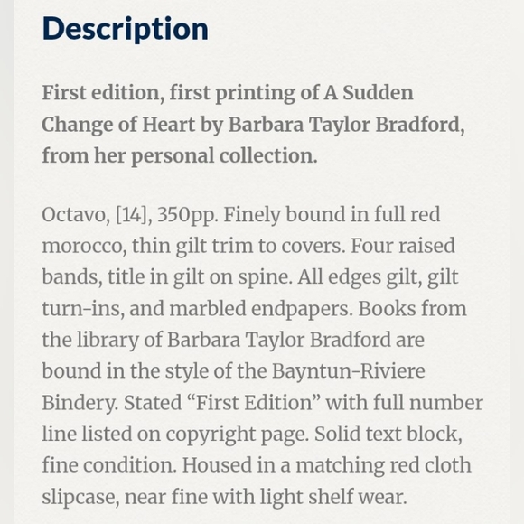 𝘉𝘢𝘳𝘣𝘢𝘳𝘢 𝘛𝘢𝘺𝘭𝘰𝘳 𝘉𝘳𝘢𝘥𝘧𝘰𝘳𝘥 𝘍𝘪𝘳𝘴𝘵 𝘌𝘥𝘪𝘵𝘪𝘰𝘯 - Picture 7 of 11